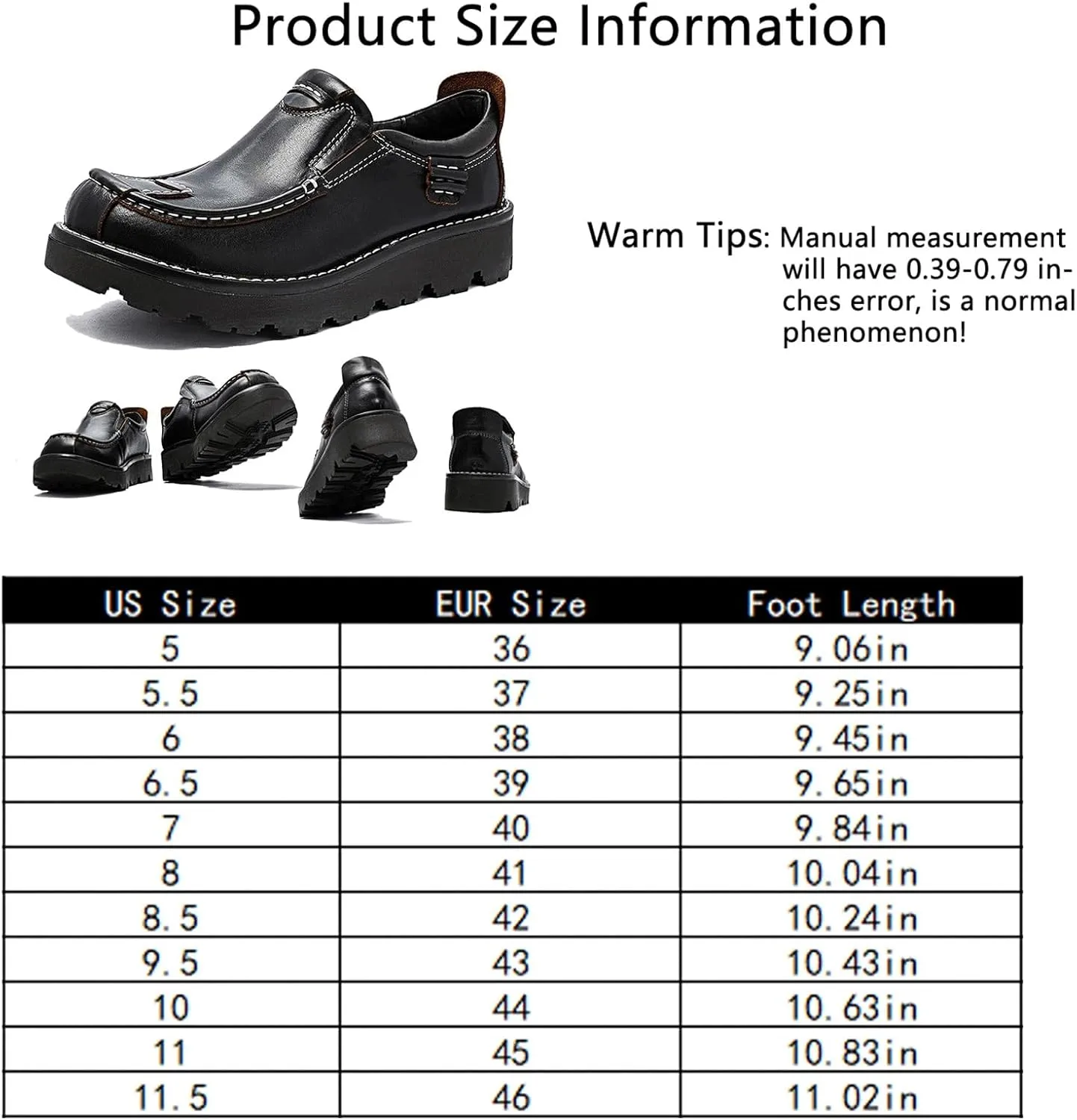 Men's Dress Loafers, Lightweight Comfortable Driving Shoe, Non Slip Casual Business Leather Shoes for Walking Office