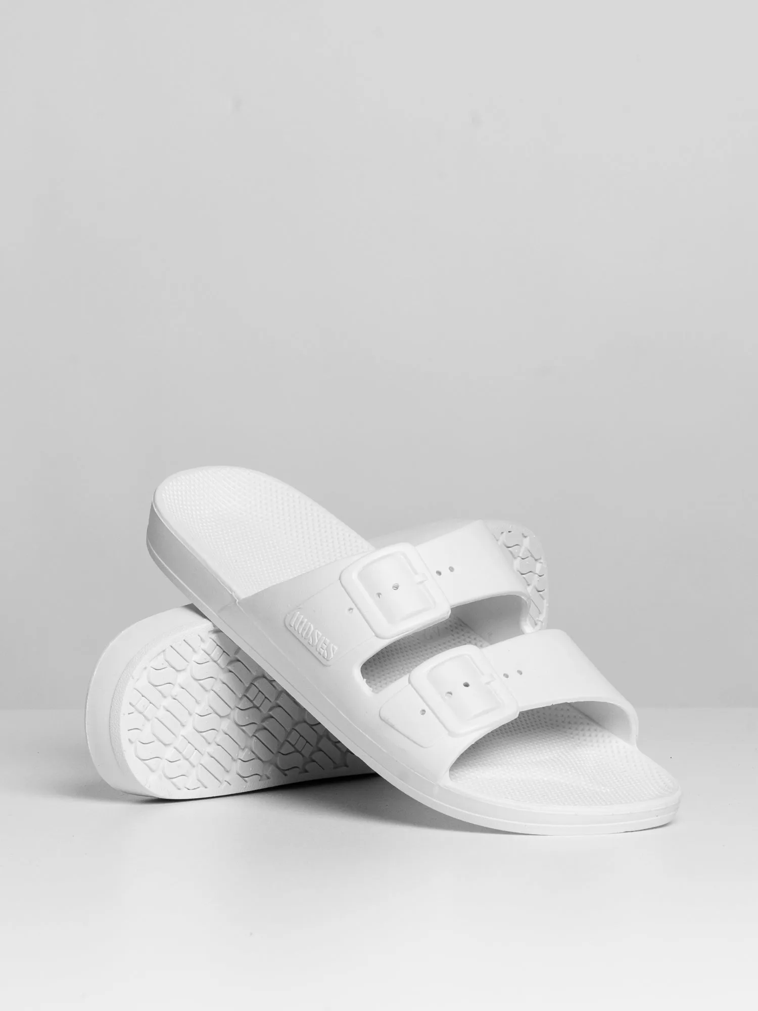 MENS FREEDOM MOSES FREEDOM WHITE SANDAL - CLEARANCE