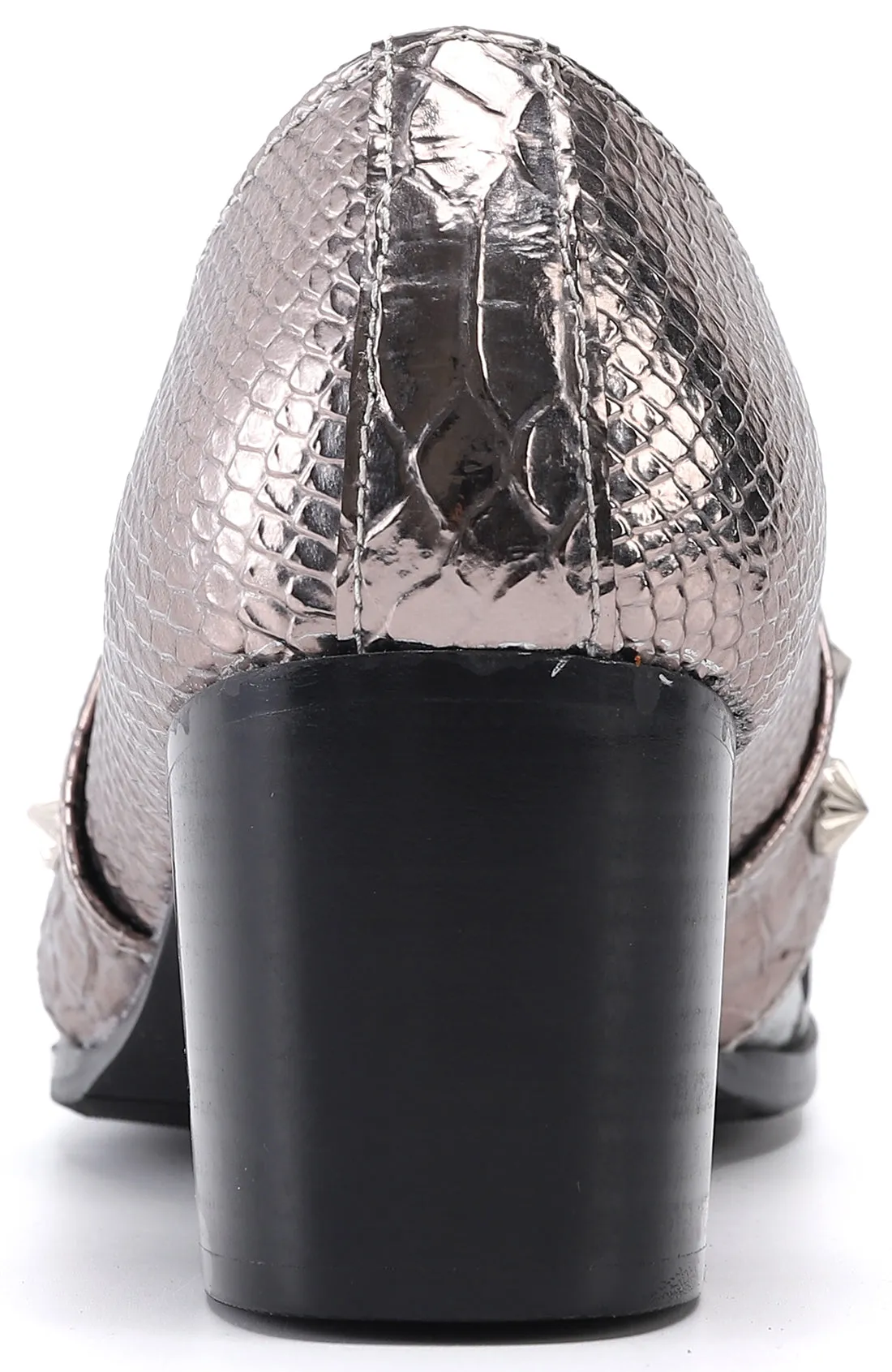 Men's Leather Jewelry Opera Pumps