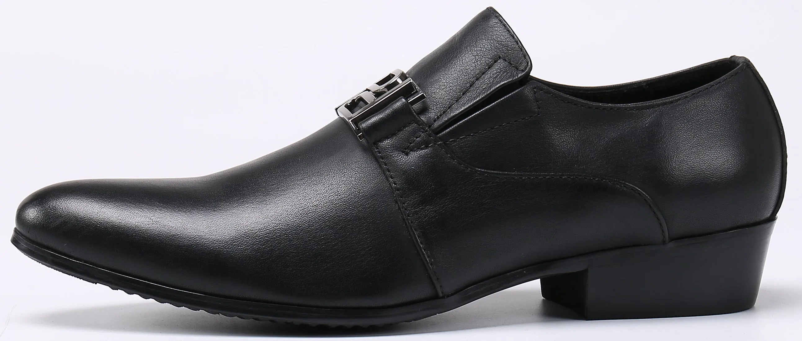 Men's Leather PD-Horsebit Opera Pumps