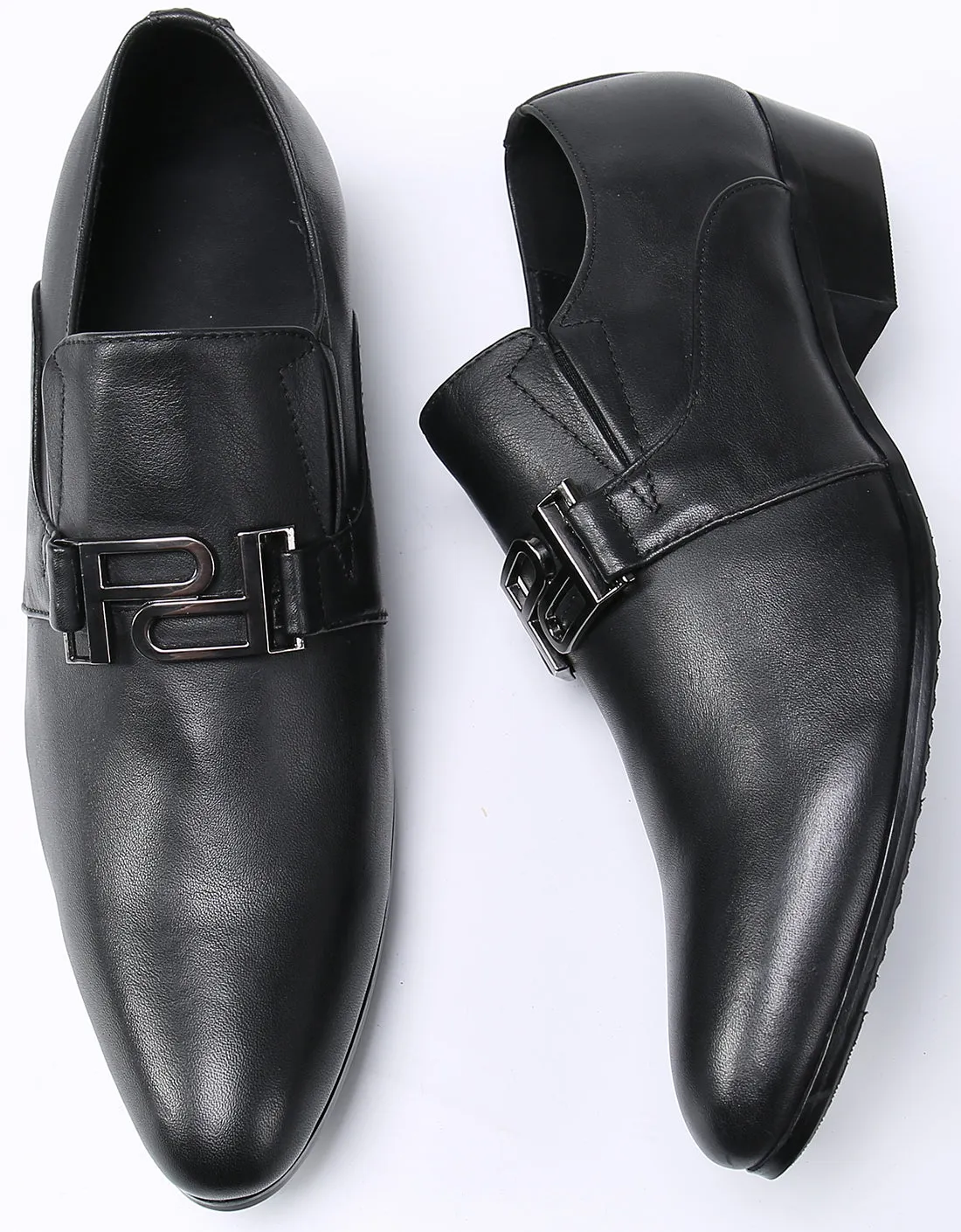 Men's Leather PD-Horsebit Opera Pumps