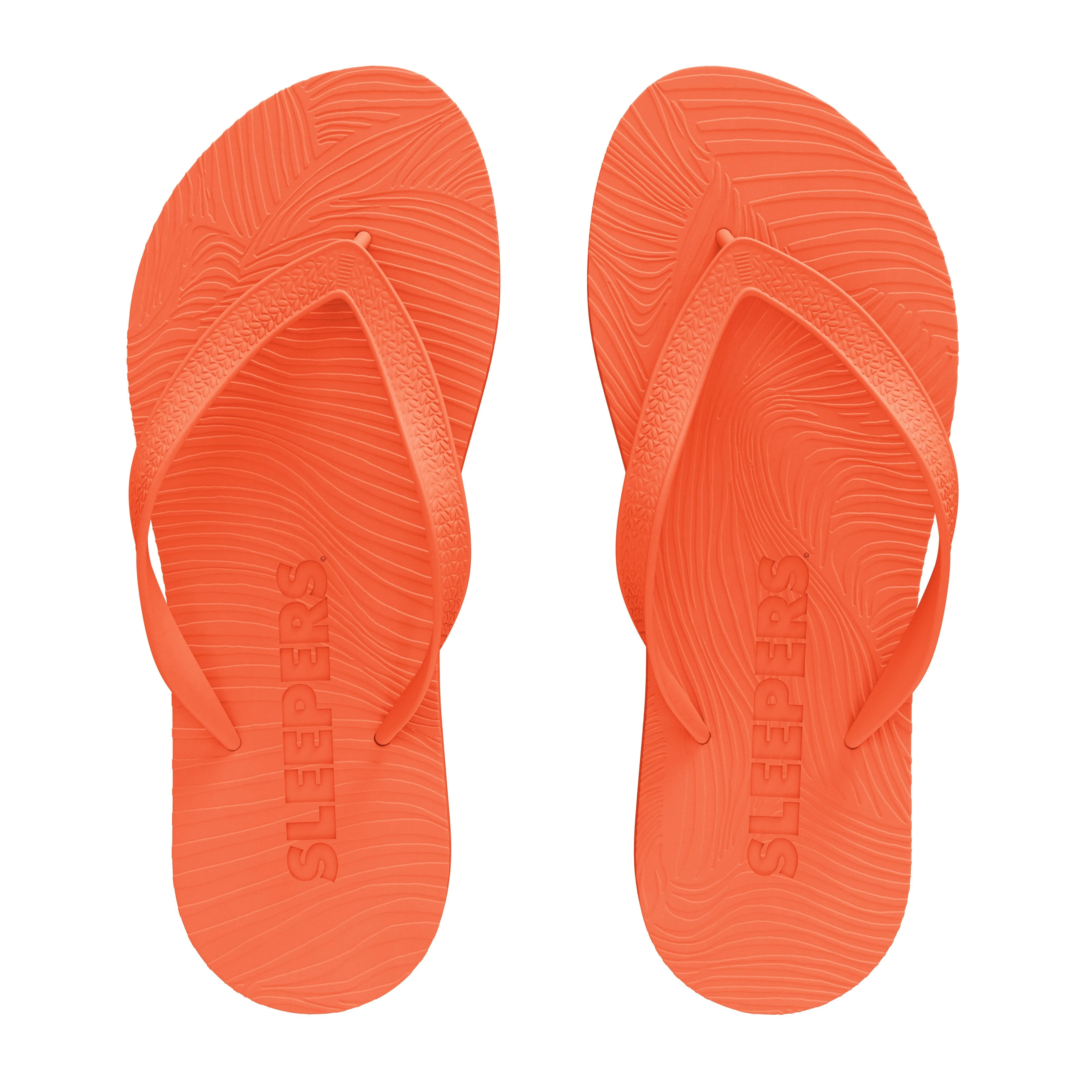 Mens Orange Flip Flop
