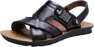 Mens Sandals Sandal for Men Mens Beach Sandals Adjustable Straps Outdoor Lightweight Beach Breathable Sandal