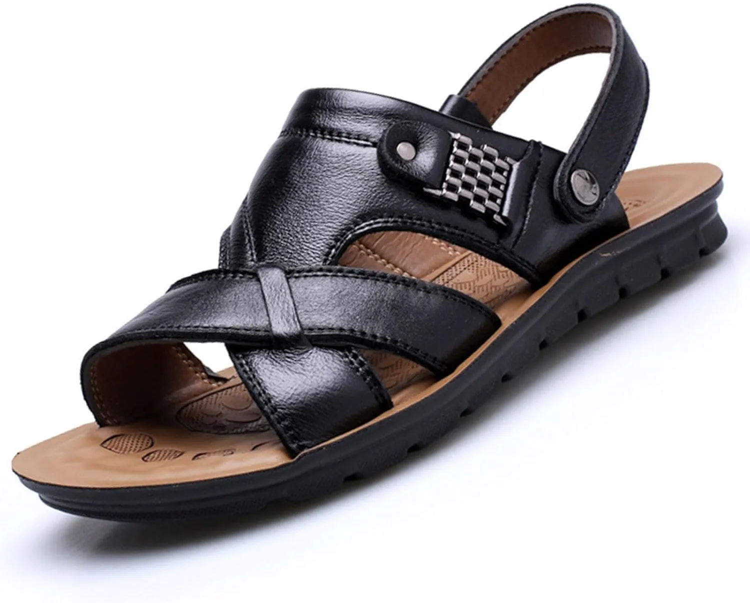 Mens Sandals Sandal for Men Mens Beach Sandals Adjustable Straps Outdoor Lightweight Beach Breathable Sandal