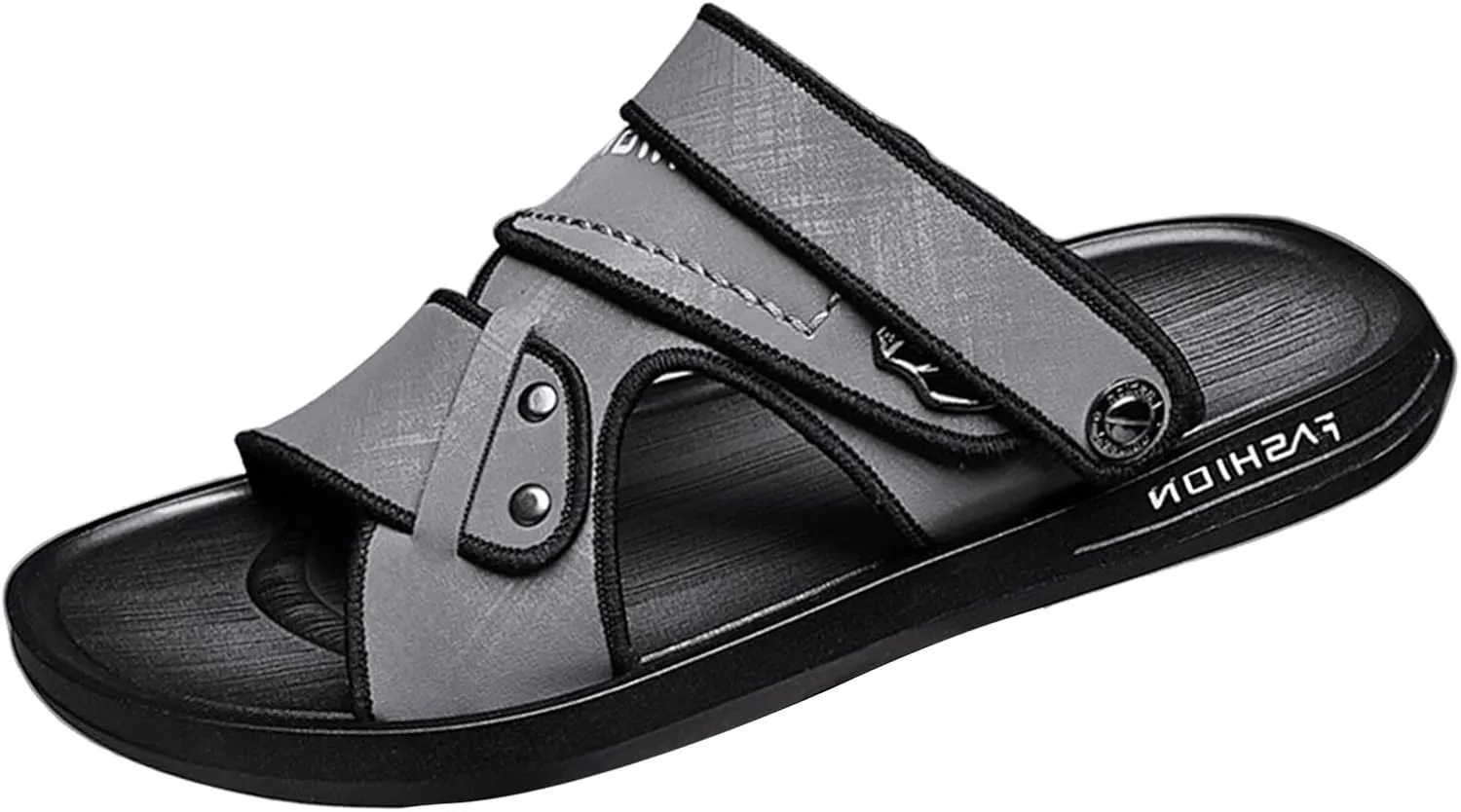 Mens Sandals Sandal Men Mens Beach Sandals Casual Non Slip Open Toe Adjustable Straps Beach Sandal