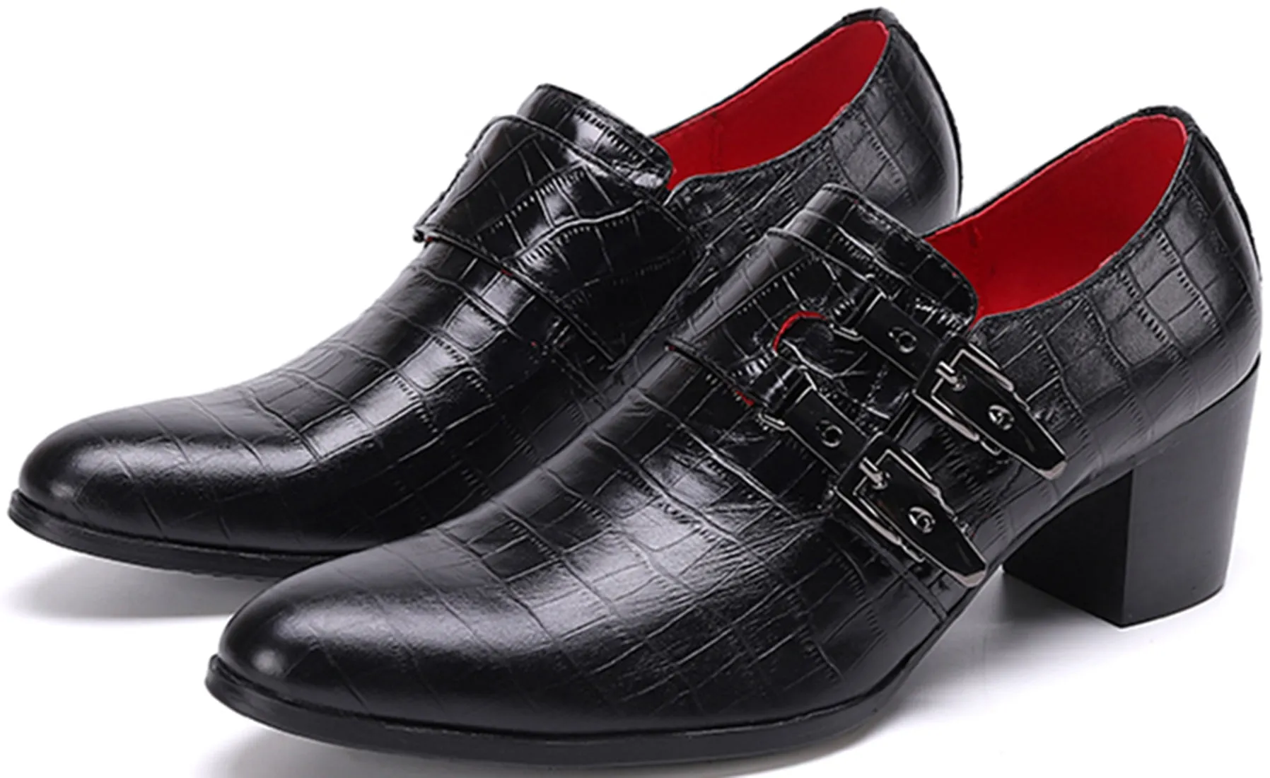 Men's Slip-on Leather Opera Pumps
