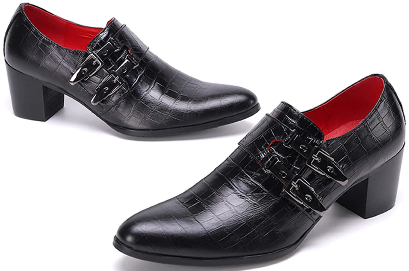 Men's Slip-on Leather Opera Pumps