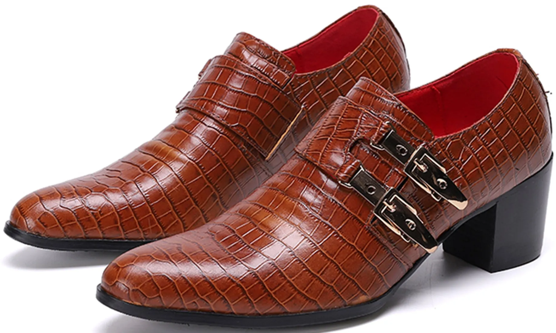 Men's Slip-on Leather Opera Pumps