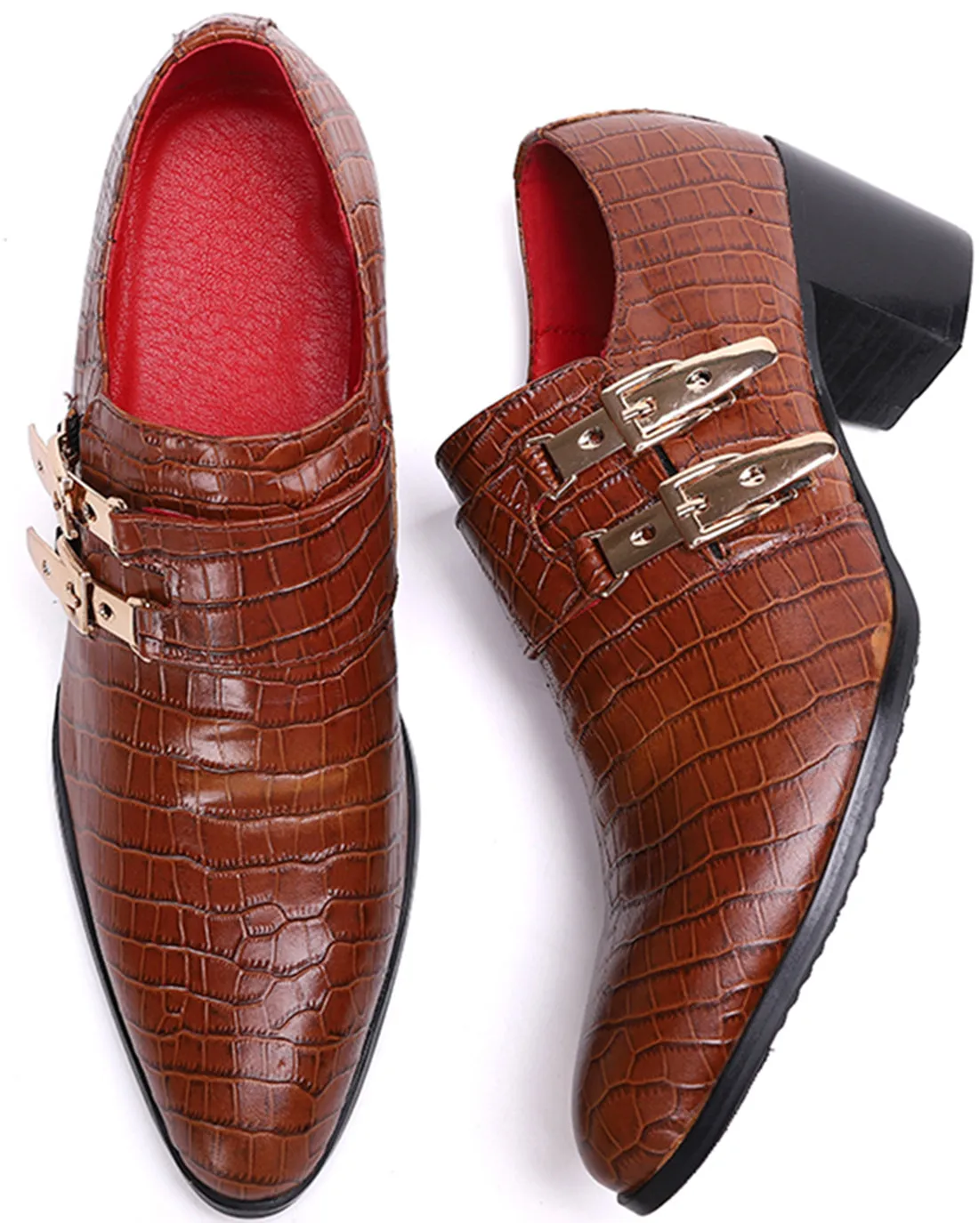 Men's Slip-on Leather Opera Pumps
