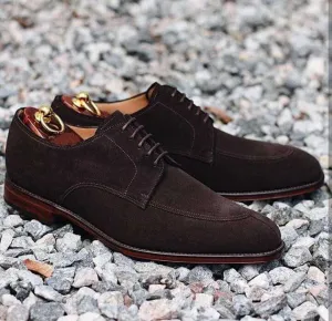 Derby Shoes with Split Toe Design