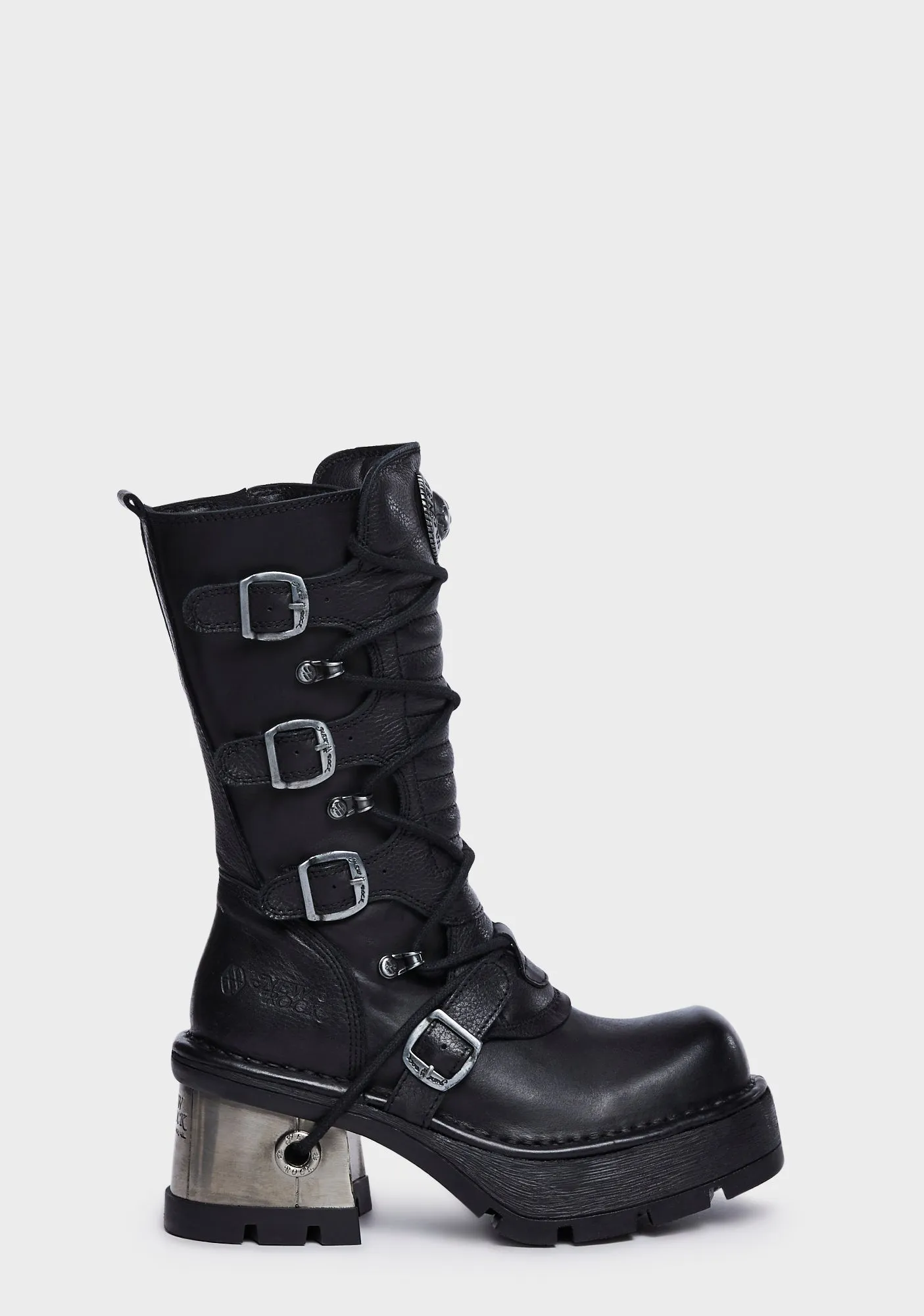 Metallic M-373-S33 Combat Boots