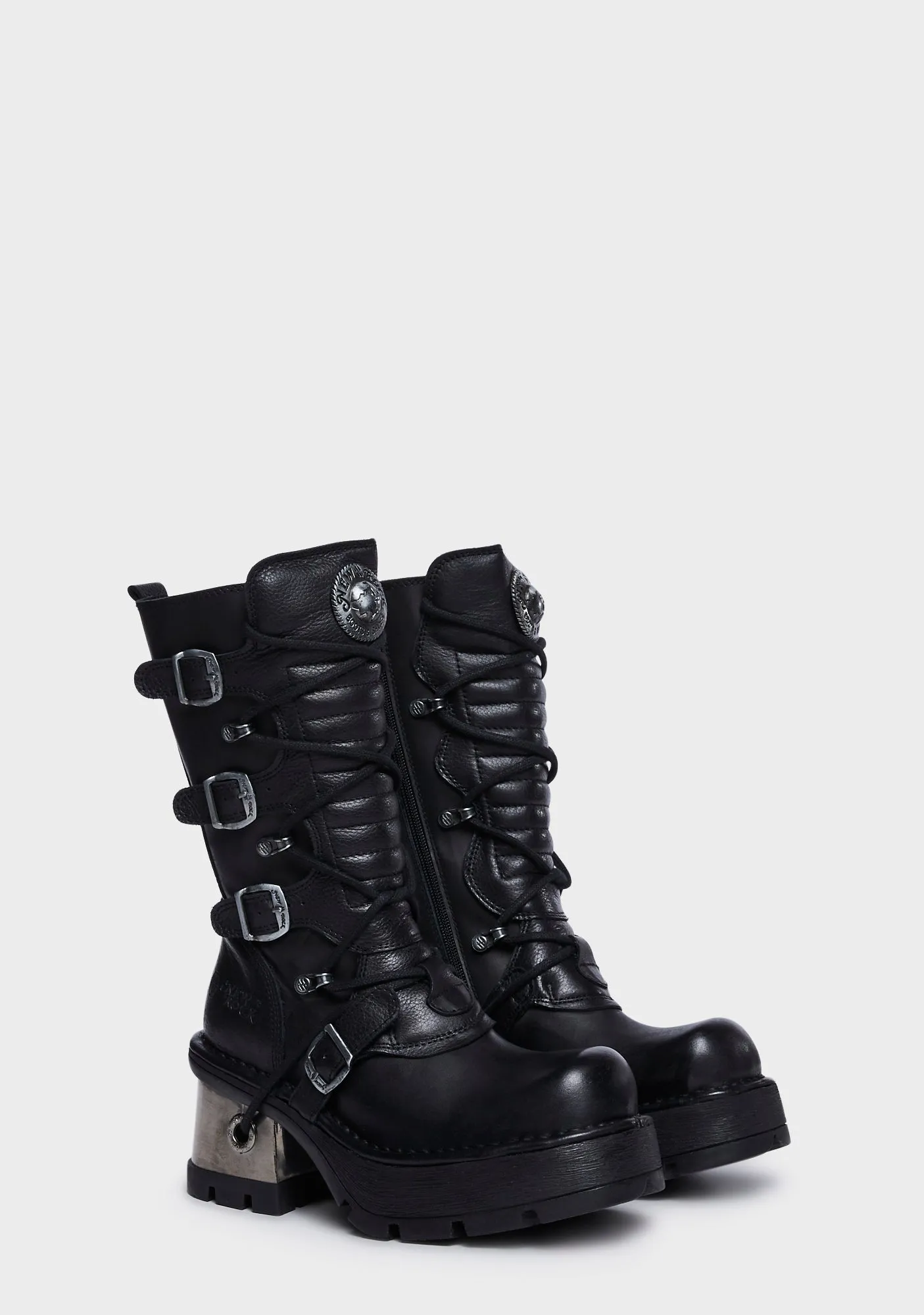Metallic M-373-S33 Combat Boots