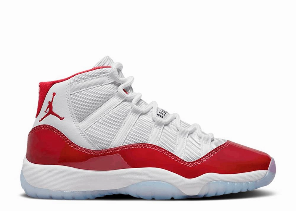 Jordan 11 Retro Cherry (GS) plaid - design shoes
