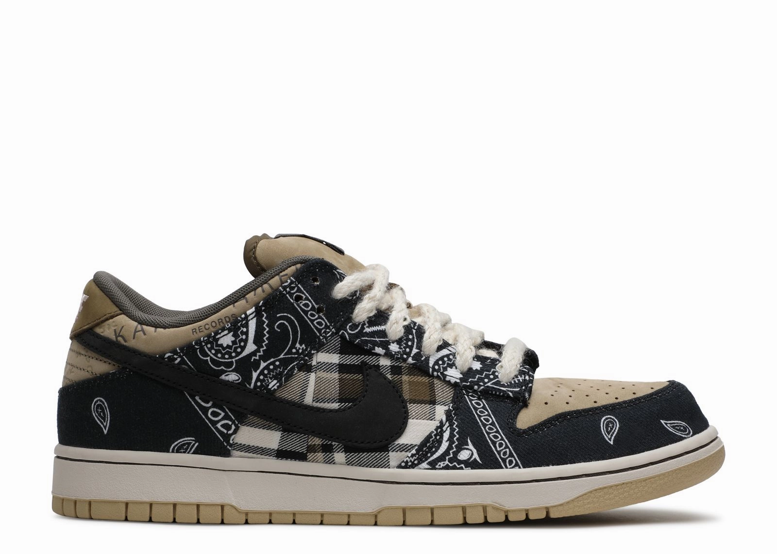 Seamless Upper Anti   Odor Nike Dunk Low Premium QS SB x Travis Scott "Cactus Jack" (Myrtle Beach Location)