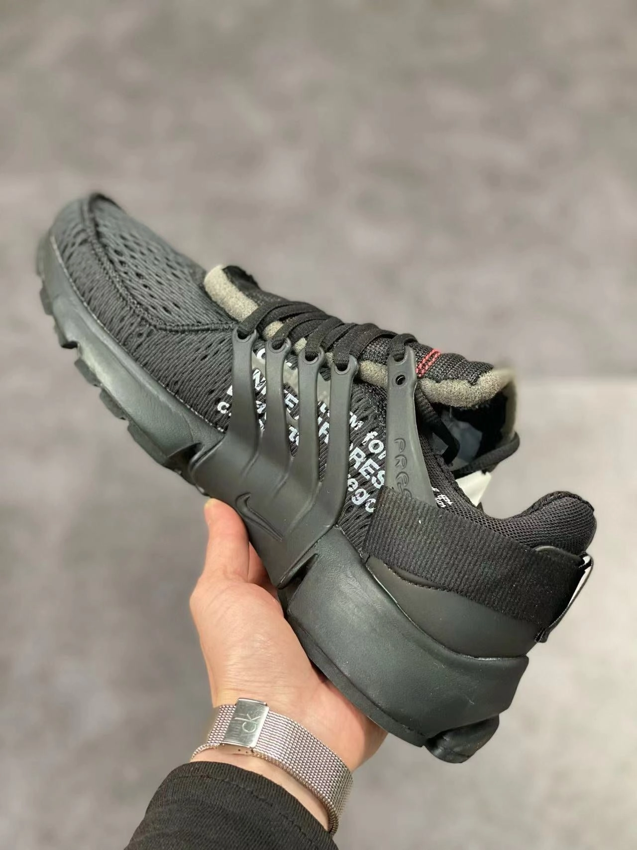 Slip On Style hill running shoe capacity Presto X OW Black