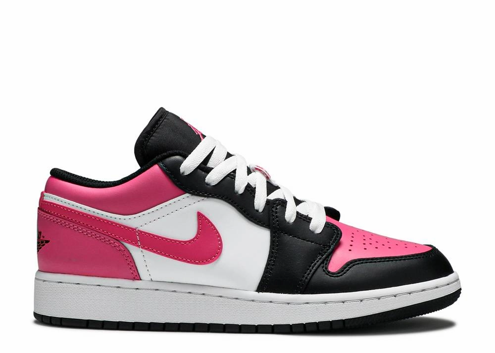 Breathable Jacquard Weave Long   Lasting Quality Jordan 1 Low Pinksicle (GS)