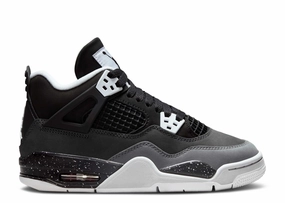 Air Jordan 4 Retro GS "Fear" 2024 (Wilmington Location) running in a rainforest area shoes stackable shoes