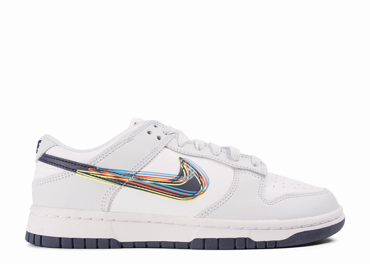 Dunk Low "3D Swoosh" (2022) running sunglasses logo - appliqued shoes