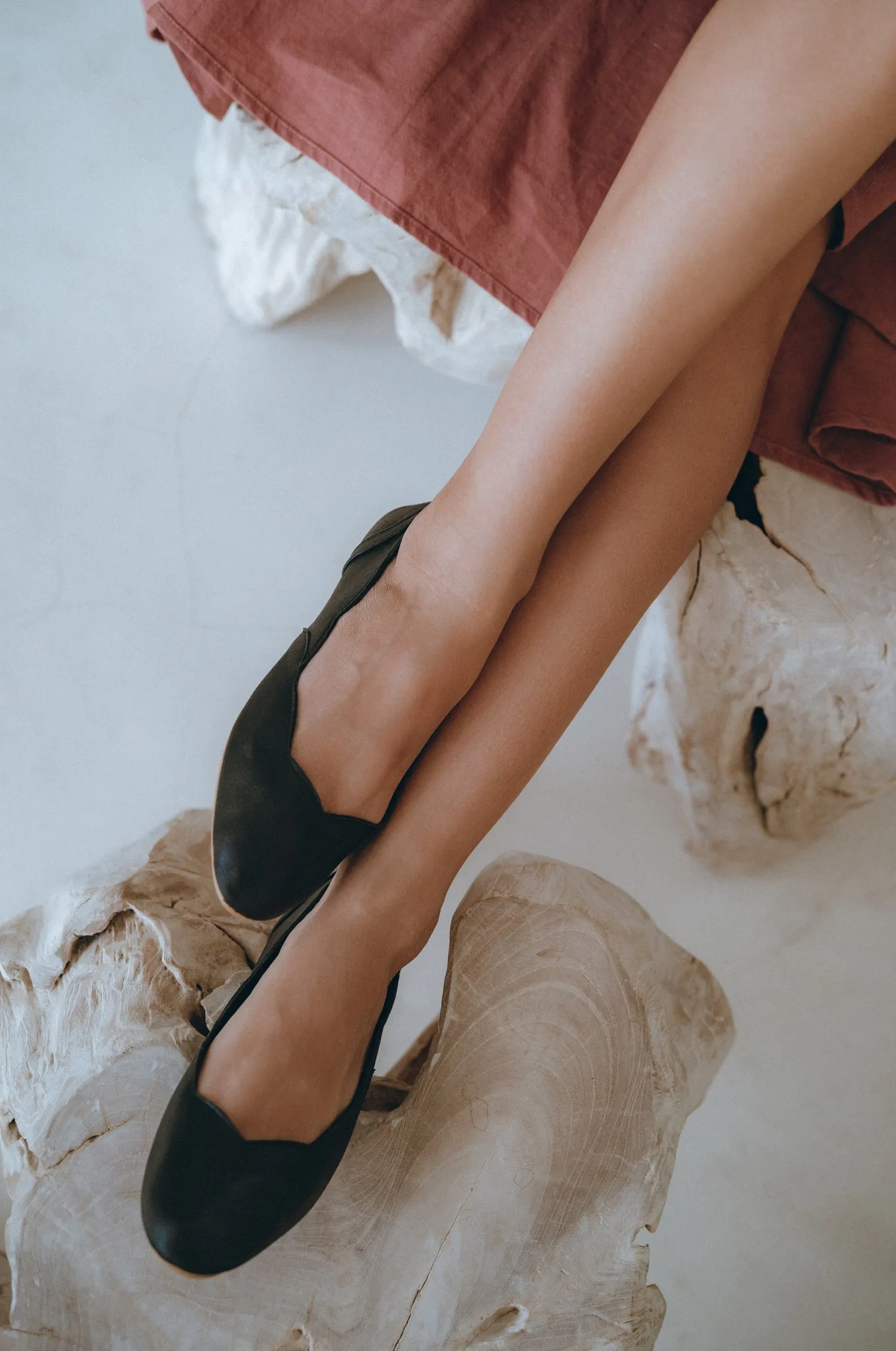 Milan Leather Ballet Flats