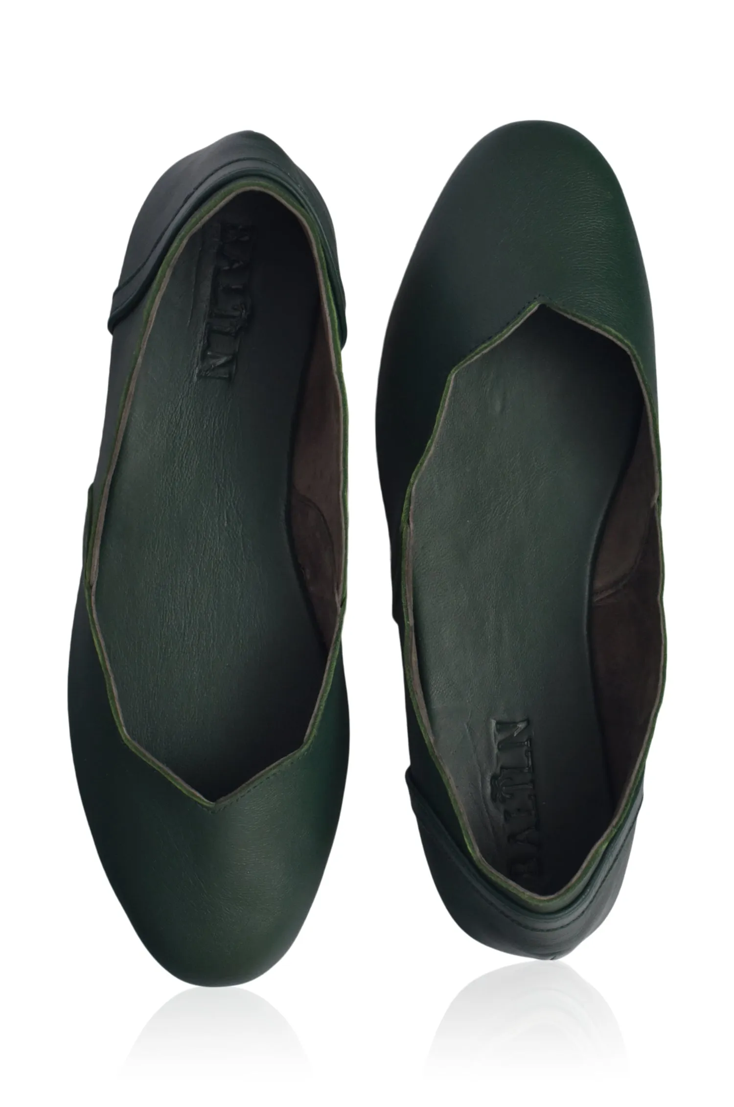 Milan Leather Ballet Flats