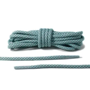 Mint Reflective Rope Laces