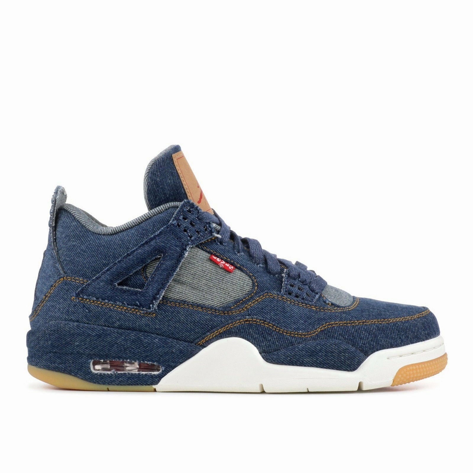 Levis X Air Jordan 4 "Retro Denim" (2018) pattern Style - conscious