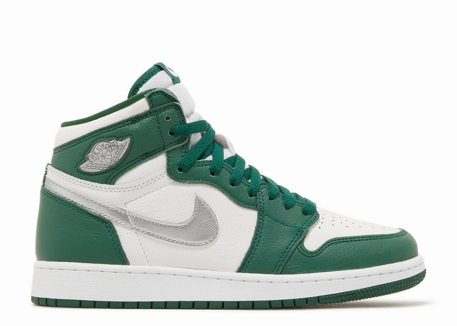Air Jordan 1 Retro High OG GS "?Gorge Green" (Wilmington Location) Mono Sock Fit Systems Climate Control Technology