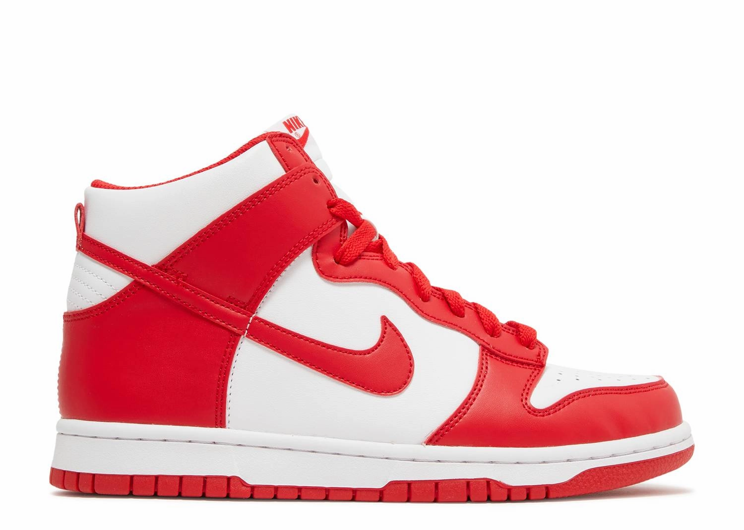 circuit - training running shoes anti - odor - design shoes Nike Dunk High GS "Championship Red" (Wilmington Location)