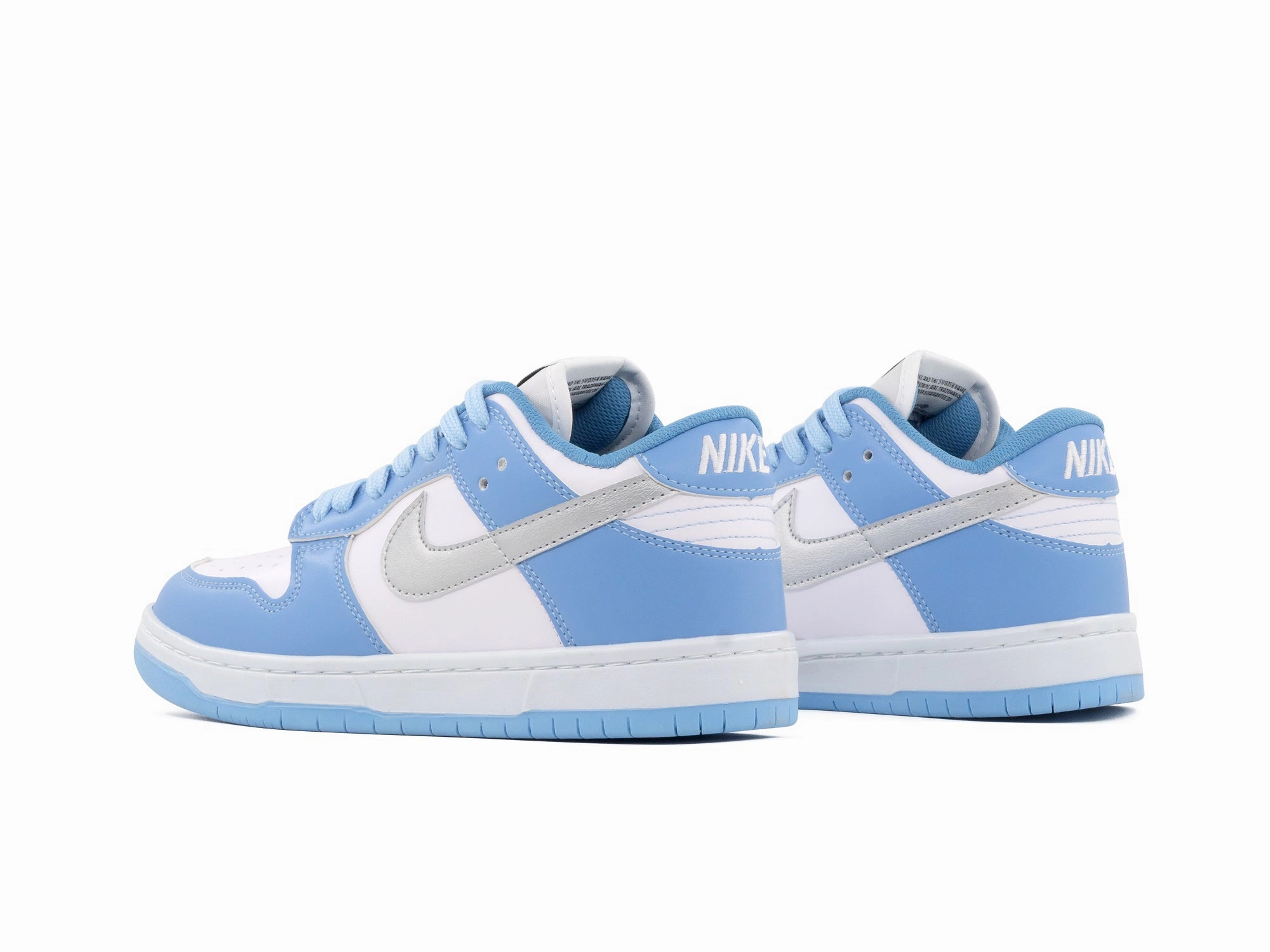 right - foot daily - runner Tenis Dunk Low Blanco Cielo Gris