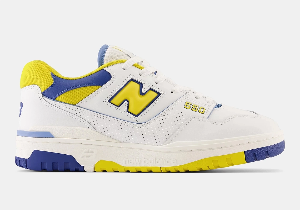 Retro design Breathable mesh design New Balance 550 'LA Rams'