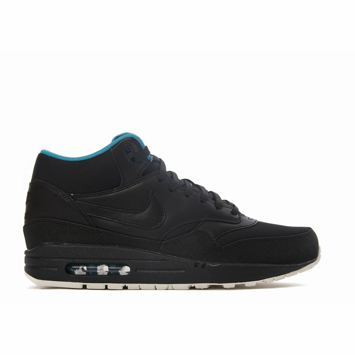 Customizable Insoles Cristiano Ronaldo X Air Max 1 Mid FB "Black Neo Turquoise" (2014)