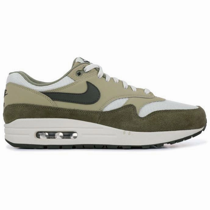 Air Max 1 "Medium Olive" (2018) Fashion Step Torsional Stability Frame