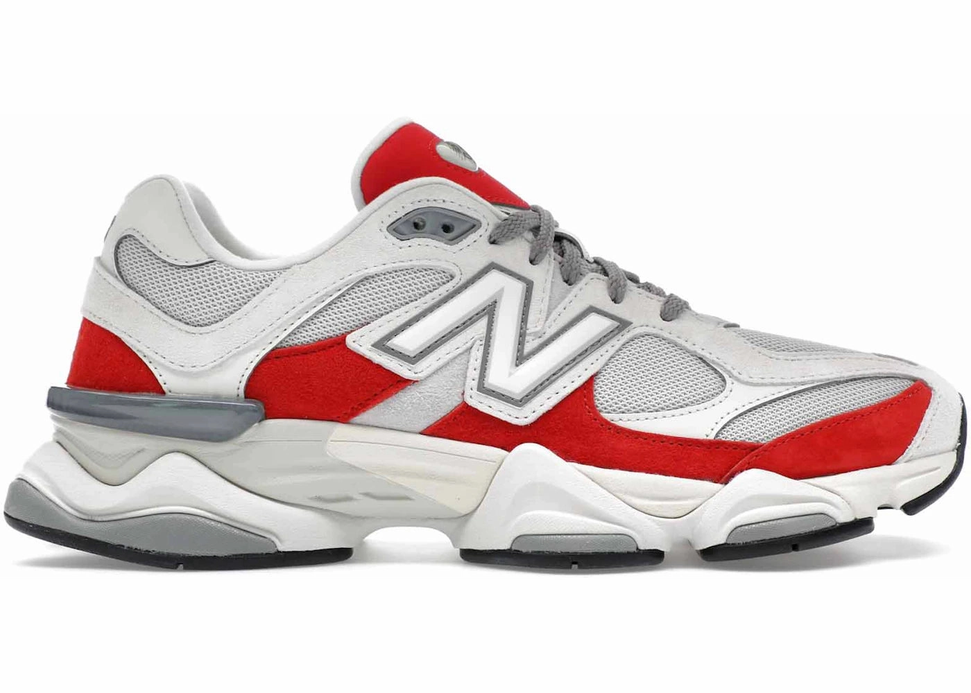 New Balance 9060White Red Motion control Neutral Stride Design