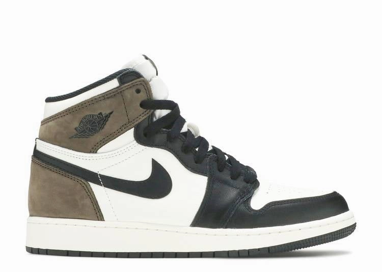 Jordan 1 Retro High Mocha (GS) Sport Casual Stretchable Tongue