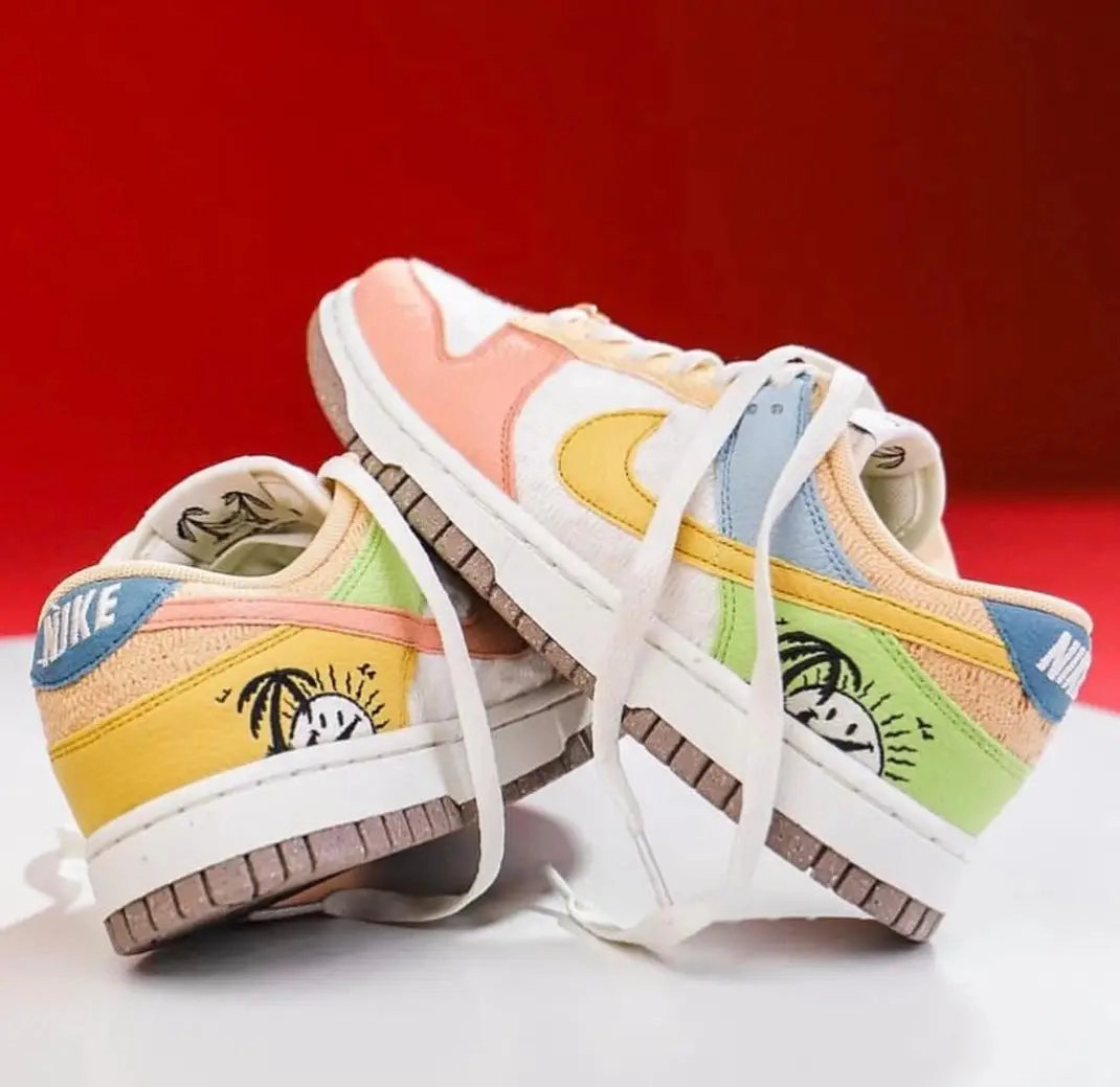Polyester Nike Dunk Low SE 'Sun Club - Multi-Color'