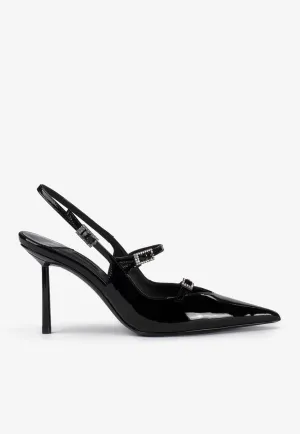 Morgana 80 Patent-Leather Pumps