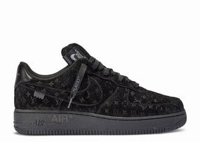 Soft Lining Shoes Louis Vuitton Nike Air Force 1 Low By Virgil Abloh "Black" (Myrtle Beach Location)
