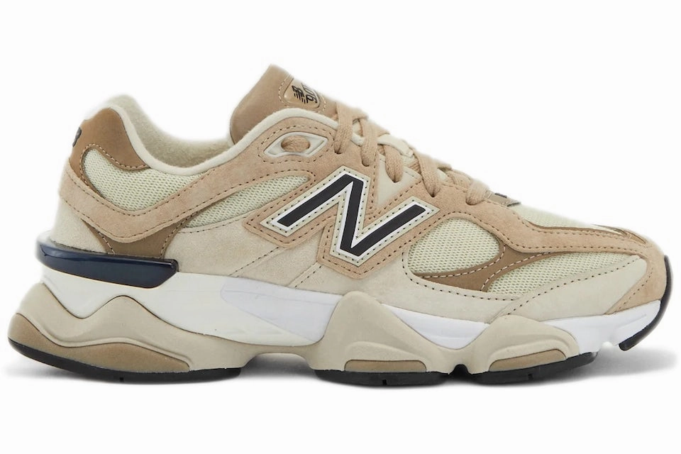 Moisture Wicking Fabric Dynamic Edge New Balance 9060 Beige Cream