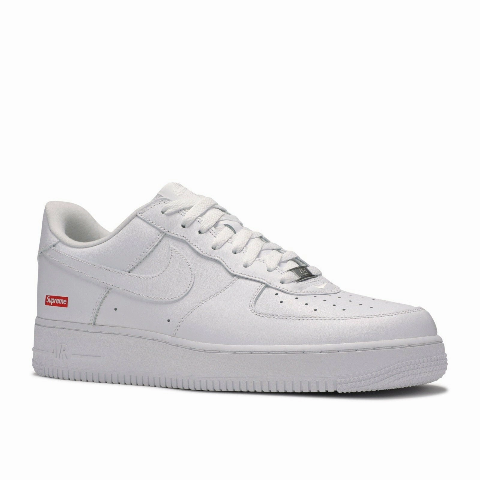 Supreme X Air Force 1 Low "Box Logo - White" (2020) Stability Enhancing Structure