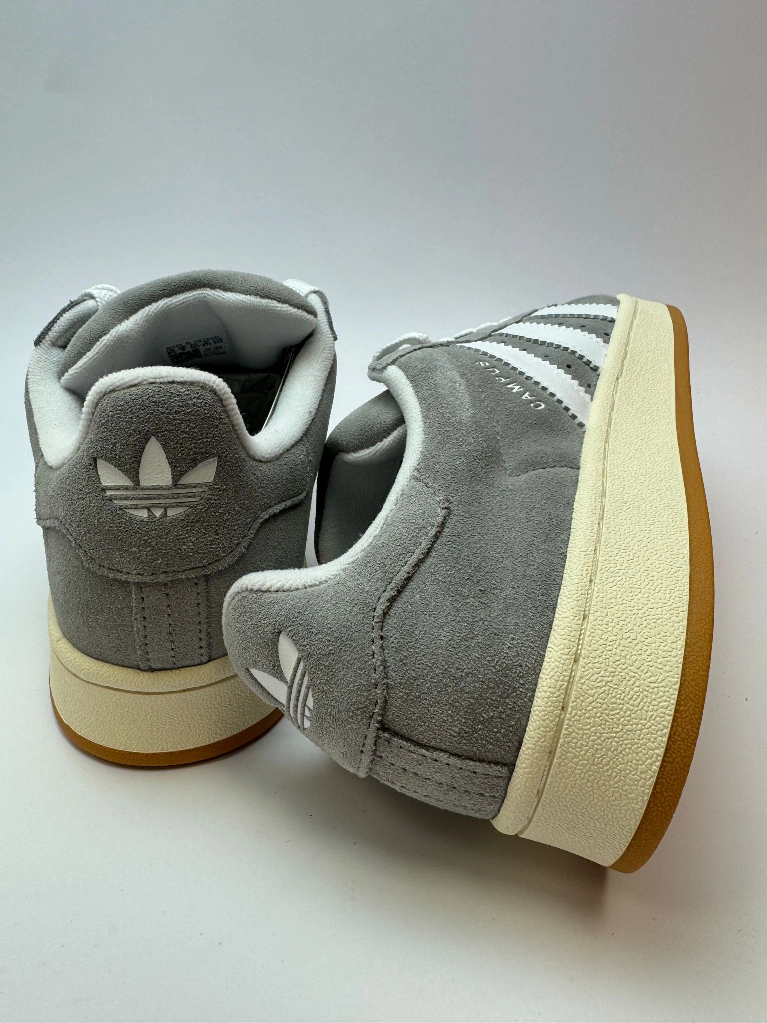 adidas Campus 00s "Grey White" Breathable   lining Comfort support