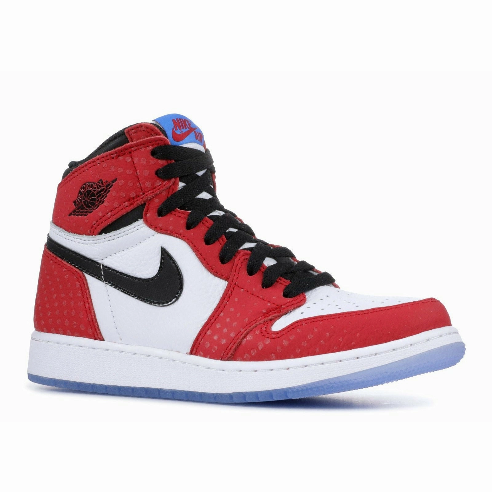 Marvel X Air Jordan 1 Retro High GS 'Origin Story' 2018 (Juniors) Microfiber Heel Counter