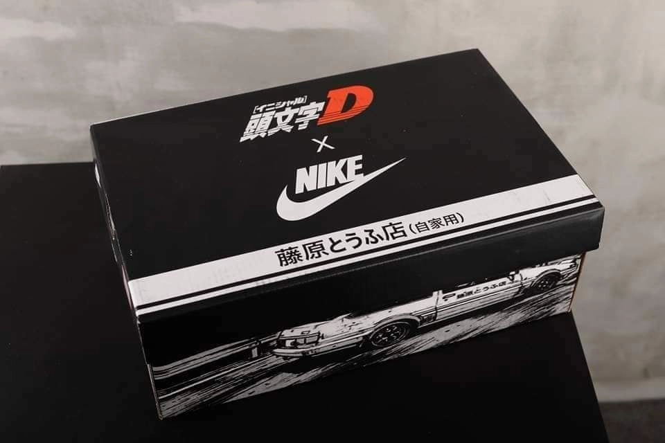 anti - blister running shoes Nike Dunk Low "AE86" Concept