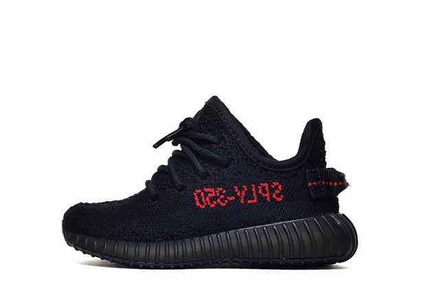 Yeezy Boost 350 V2 Toddler Core Black/Red Comfort arch