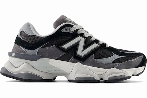 New Balance 9060Black Grey Air Mesh Minimalist