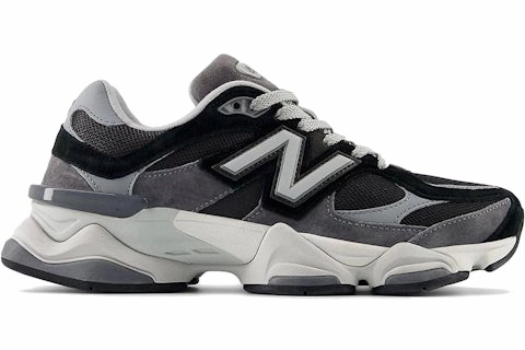 New Balance 9060Black Grey Responsive Rebound Comfort Insoles