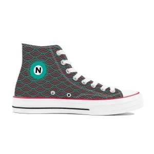 Namboku Line High Top Canvas Shoes
