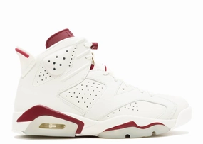 Jordan 6 Retro Maroon (2015) logo - debossed shoes
