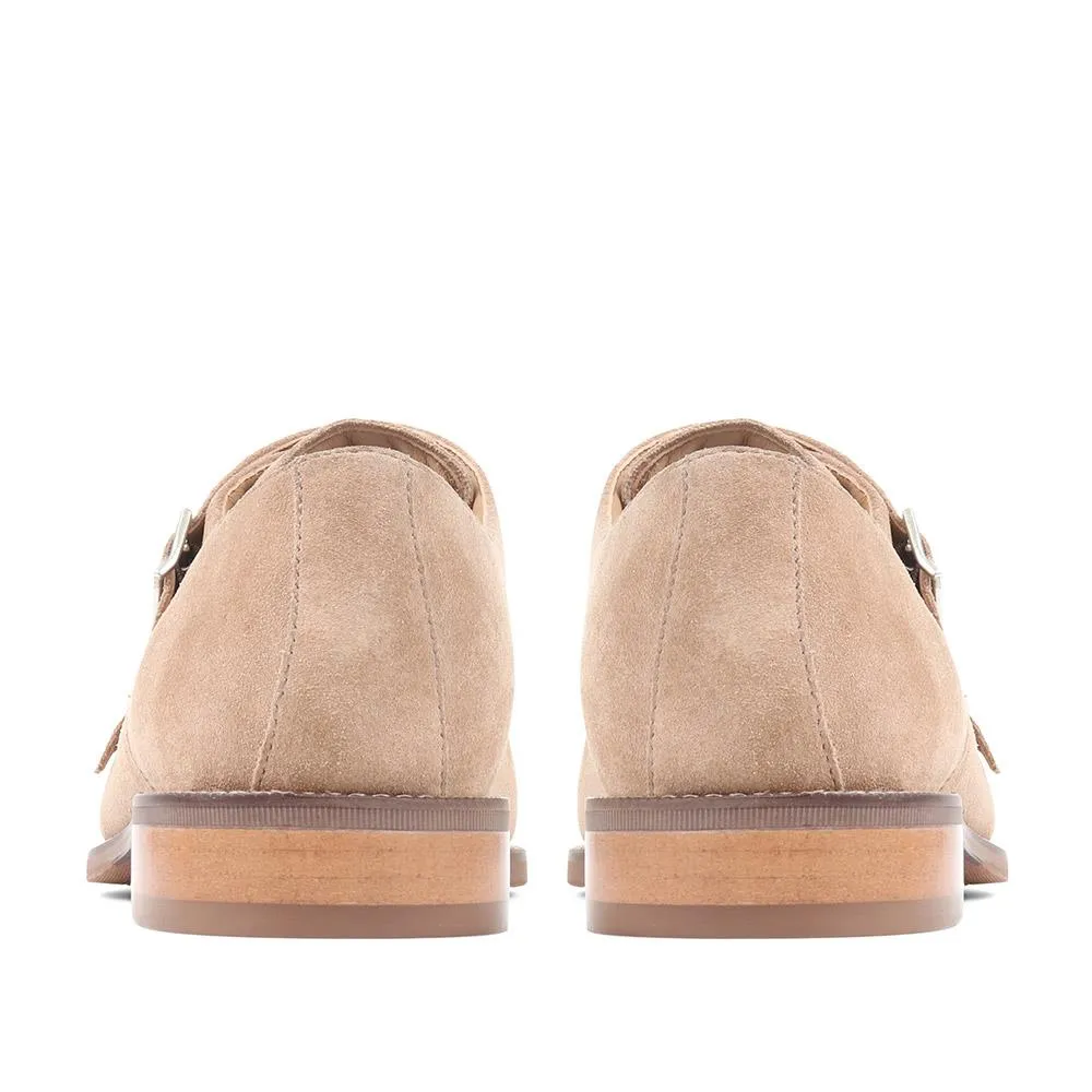 Nathaniel Leather Double Monk Shoes - NATHANIEL / 320 484