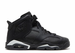 multi - purpose shoe use ergonomic Jordan 6 Retro Black Cat (GS) (Preowned)