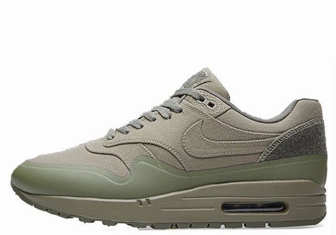 Neutral Look Hexagonal Tread Pattern Nike Air Max 1 SP Patch Steel Green